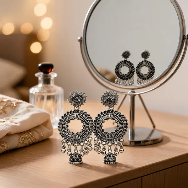 Oxidized_Silver_Plated_Jhumka_Earrings_For_Women