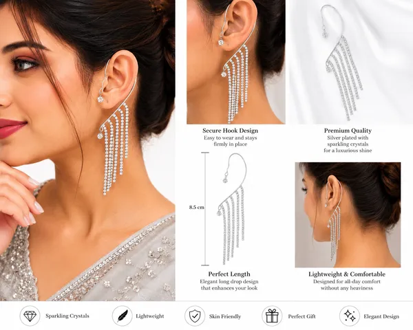 Ear_Cuff_Chain_Earring_|_Ear_Cuff_Dangler_Earring