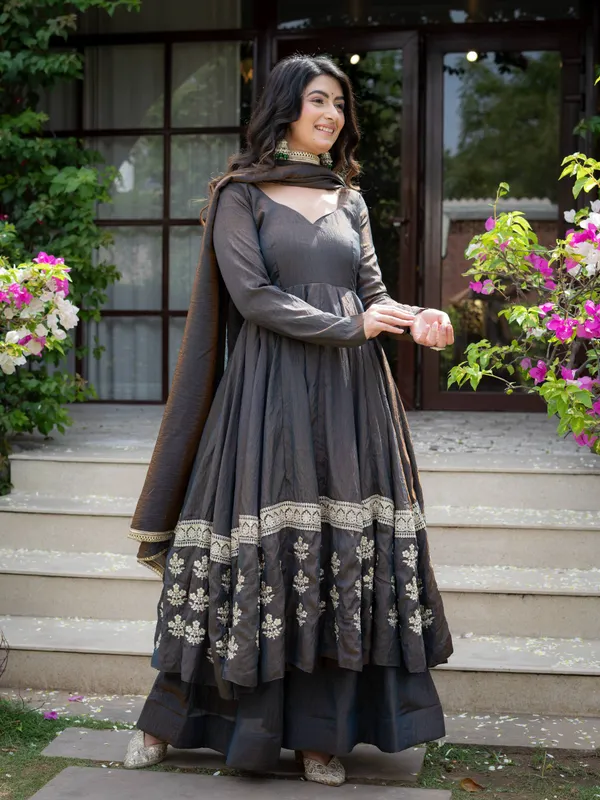 Elegant_Charcoal_Embroidered_Anarkali_Suit_Set_with_Dupatta