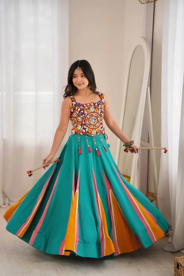 Traditional_Rayon_Mirror_Heavy_Flair_Lehenga_Set