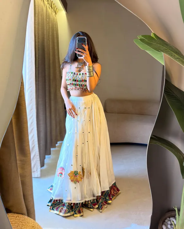 White_Embroidery_Navaratri_Lehenga_Choli