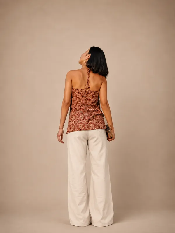 Maroon_Pure_Cotton_Short_Kurti