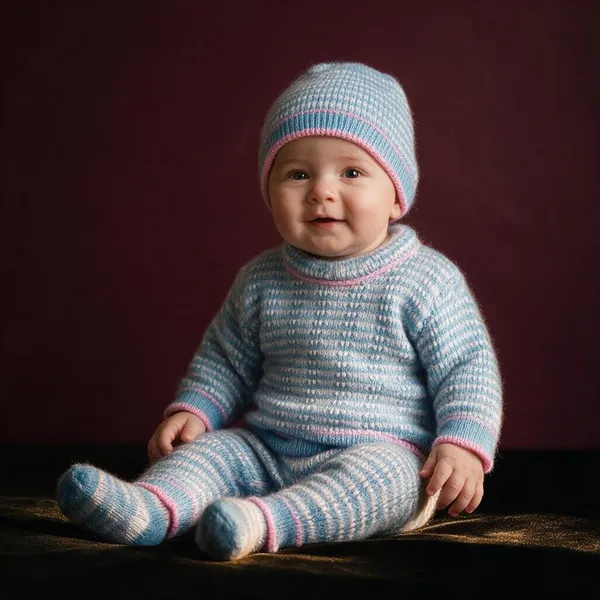 Blue_Knit_Full_Sleeve_Sweater_For_Babies