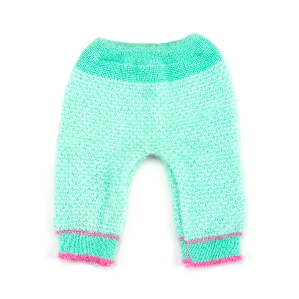 Mint_Green_Knitted_Hooded_Sweater_And_Pants_Set_For_Babies