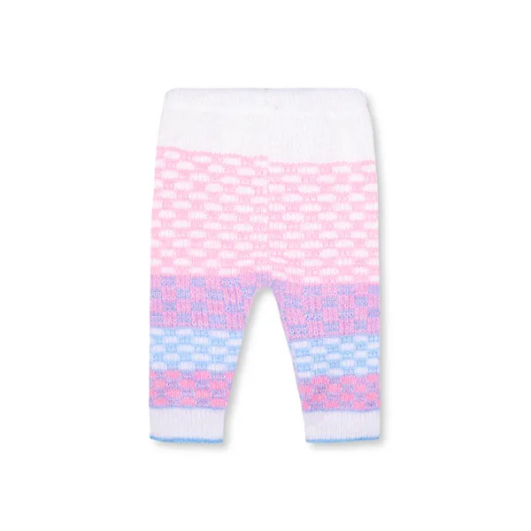 White_Knitted_Sweater_Dress_Set_For_Baby_Girls