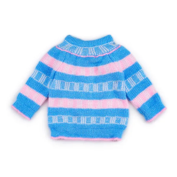 Blue_Pink_Knitted_Cardigan_And_Pants_Set_For_Baby