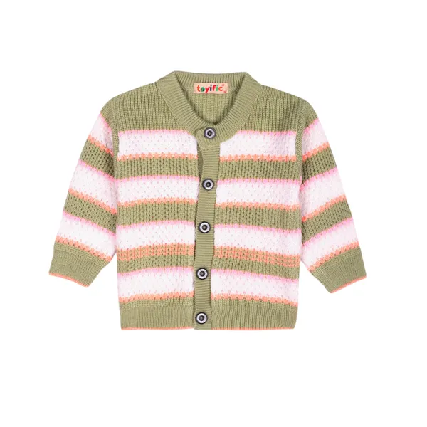 Olive_Green_Knitted_Striped_Winter_Set_For_Baby