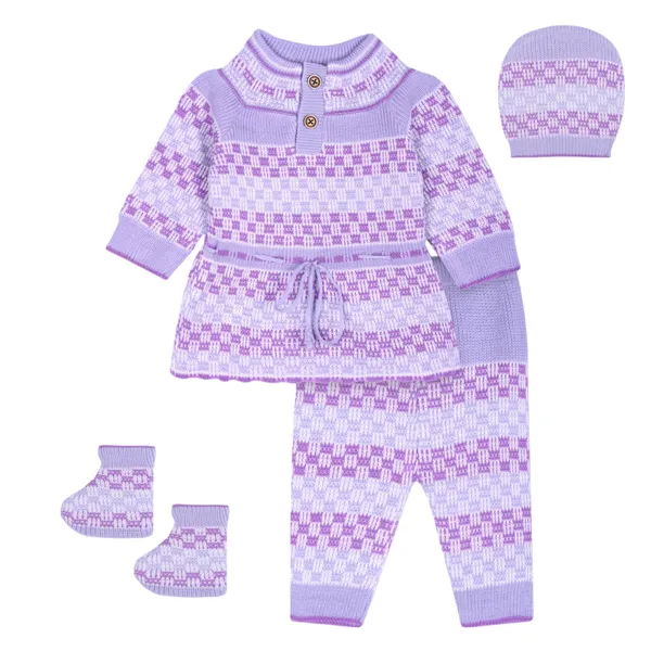 Lavender_Knitted_Winterwear_Set_For_Baby