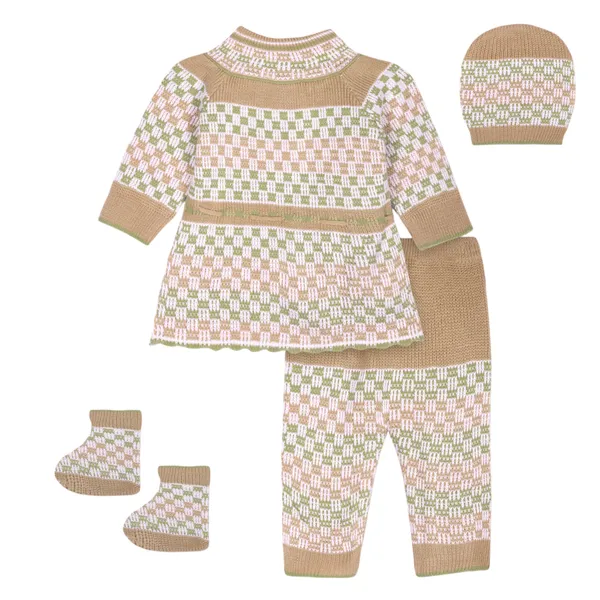 Beige_Knitted_Winterwear_Set_For_Baby