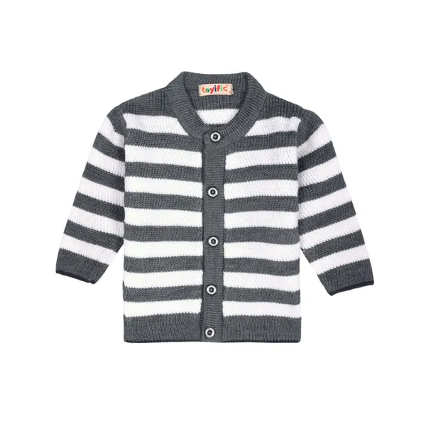 Grey_Knitted_Striped_Winterwear_Set_For_Babies