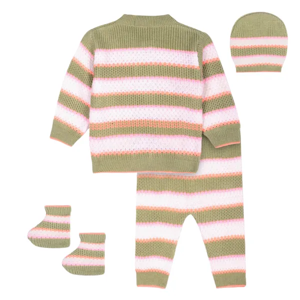 Olive_Green_Knitted_Striped_Winter_Set_For_Baby