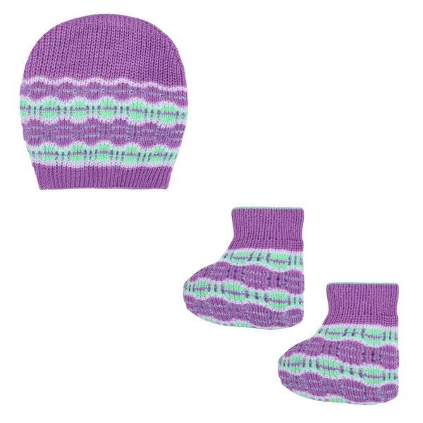 Purple_Knit_Winterwear_Set_For_Babies