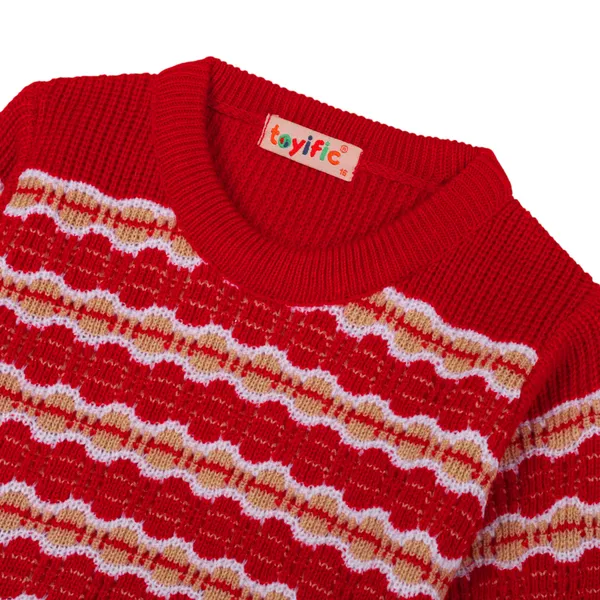 Red_Knitted_Winterwear_Set_For_Baby