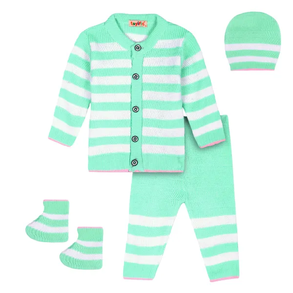Mint_Green_Knitted_Striped_Winter_Set_For_Baby