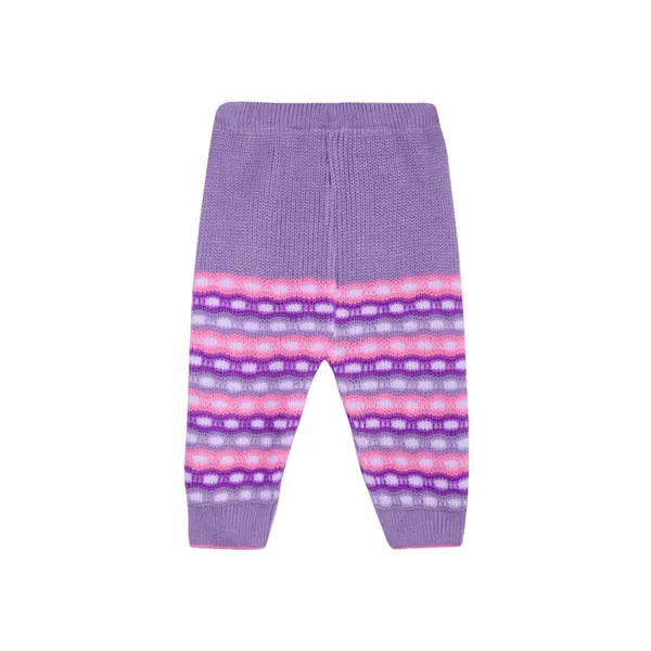Purple_Knitted_Winter_Cap_And_Booties_Set_For_Baby
