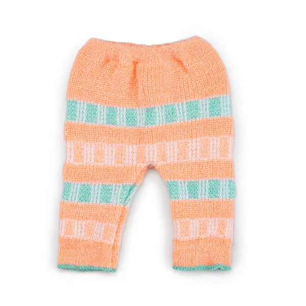 Orange_Knitted_Striped_Cardigan_For_Babies