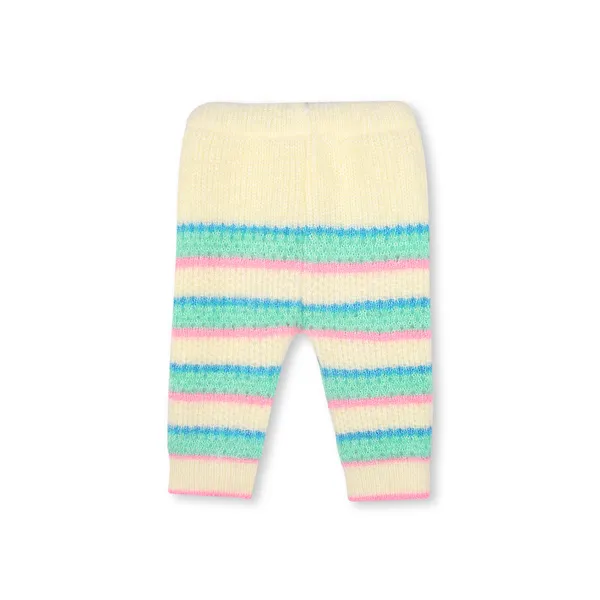 Multicolor_Knit_Hooded_Cardigan_Set_For_Babies