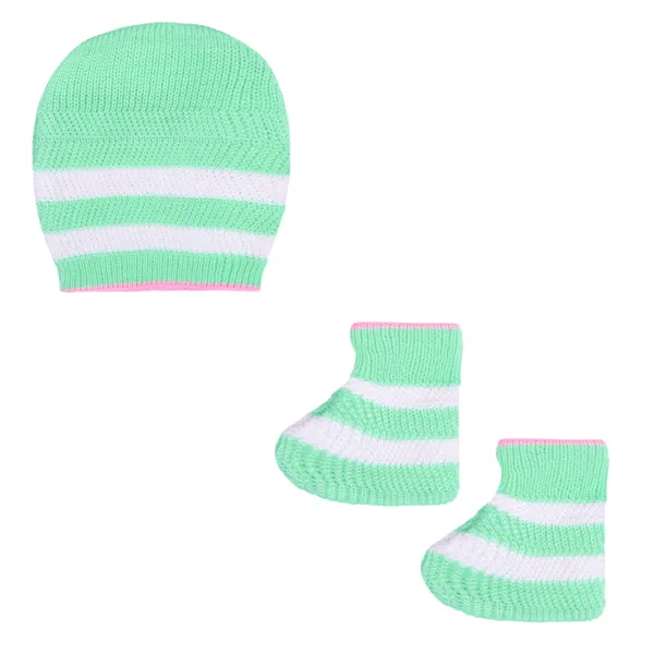 Mint_Green_Knitted_Striped_Winter_Set_For_Baby