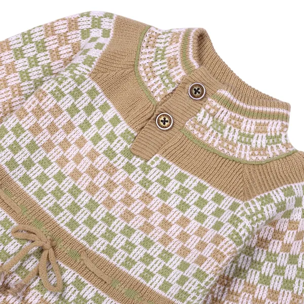 Beige_Knitted_Winterwear_Set_For_Baby