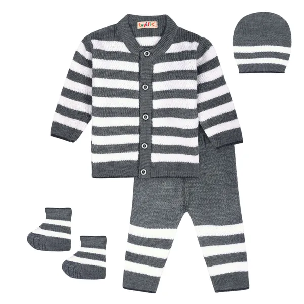 Grey_Knitted_Striped_Winterwear_Set_For_Babies