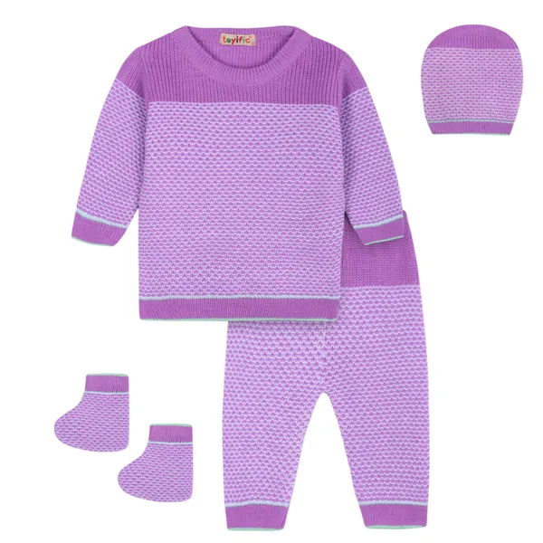 Purple_Knitted_Winter_Set_For_Baby