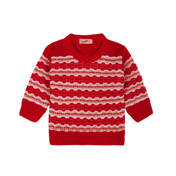 Red_Knitted_Winterwear_Set_For_Baby