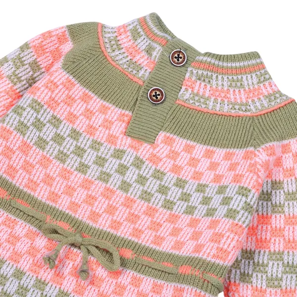 Green_And_Pink_Knitted_Winter_Set_For_Baby