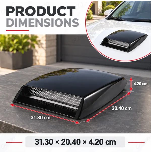 Bonnet_Hood_Air_Intake_Vent,_Black_Decorative_Turbo_Scoop_for_Sporty_Car_Styling