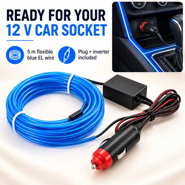 Car_Interior_LED_Strip_Light_5M_Blue_Ambient_Electroluminescent_Wire_Kit
