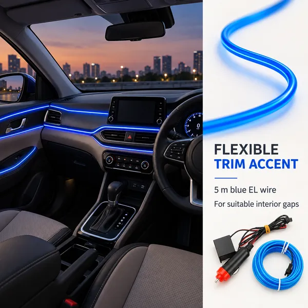 Car_Interior_LED_Strip_Light_5M_Blue_Ambient_Electroluminescent_Wire_Kit