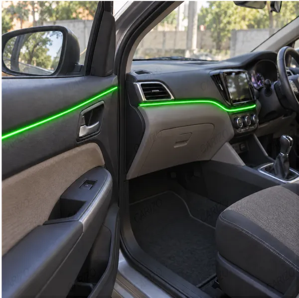 Car_Interior_LED_Strip_Light_5M_Green_Ambient_Electroluminescent_Wire_Kit