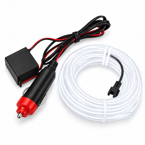 Car_Interior_LED_Strip_Light_5M_White_Ambient_Electroluminescent_Wire_Kit