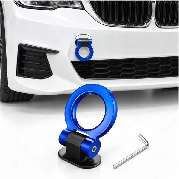 Dummy_Tow_Hook_Kit_for_Car_Bumper_Decoration,_Round_Blue_Exterior_Styling_Accessory
