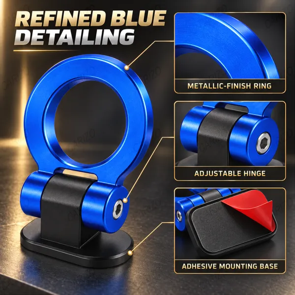 Dummy_Tow_Hook_Kit_for_Car_Bumper_Decoration,_Round_Blue_Exterior_Styling_Accessory