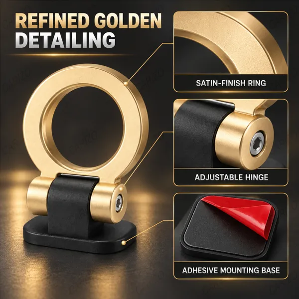 Dummy_Tow_Hook_Kit_for_Car_Bumper_Decoration,_Round_Golden_Exterior_Styling_Accessory