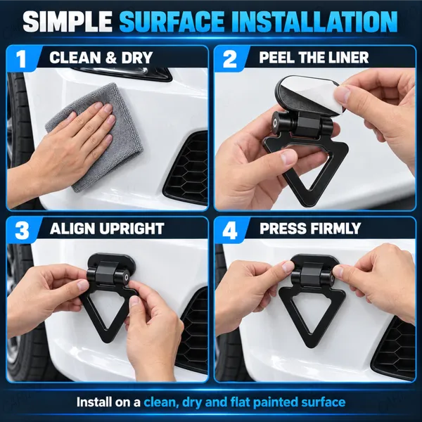Dummy_Tow_Hook_Kit_for_Car_Bumper_Decoration,_Triangle_Black_Exterior_Styling_Accessory
