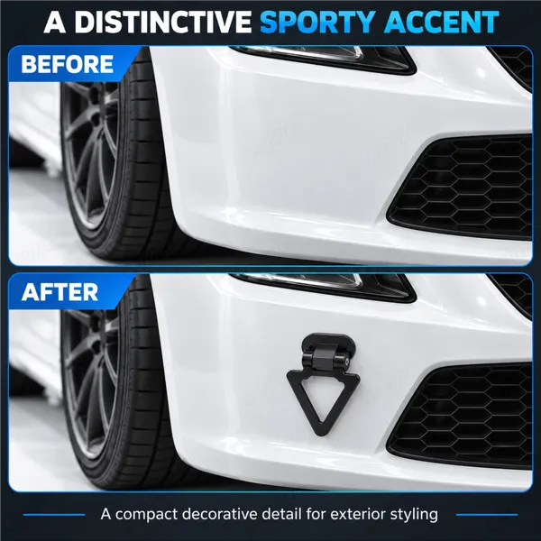 Dummy_Tow_Hook_Kit_for_Car_Bumper_Decoration,_Triangle_Black_Exterior_Styling_Accessory