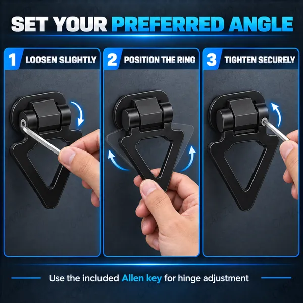 Dummy_Tow_Hook_Kit_for_Car_Bumper_Decoration,_Triangle_Black_Exterior_Styling_Accessory
