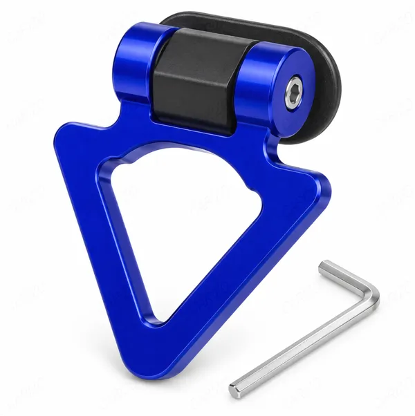 Dummy_Tow_Hook_Kit_for_Car_Bumper_Decoration,_Triangle_Blue_Exterior_Styling_Accessory
