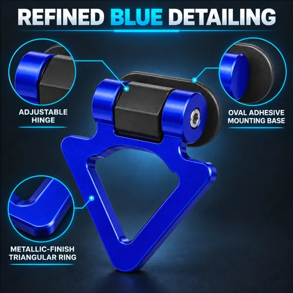 Dummy_Tow_Hook_Kit_for_Car_Bumper_Decoration,_Triangle_Blue_Exterior_Styling_Accessory