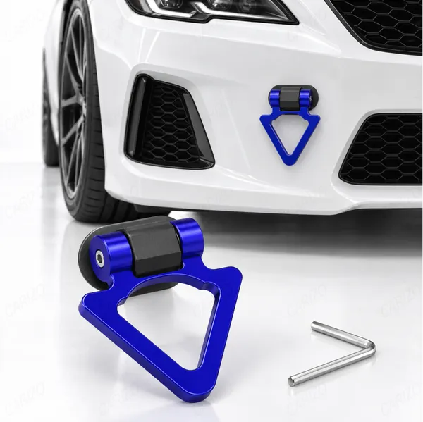 Dummy_Tow_Hook_Kit_for_Car_Bumper_Decoration,_Triangle_Blue_Exterior_Styling_Accessory