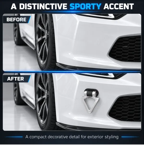Dummy_Tow_Hook_Kit_for_Car_Bumper_Decoration,_Triangle_Silver_Exterior_Styling_Accessory