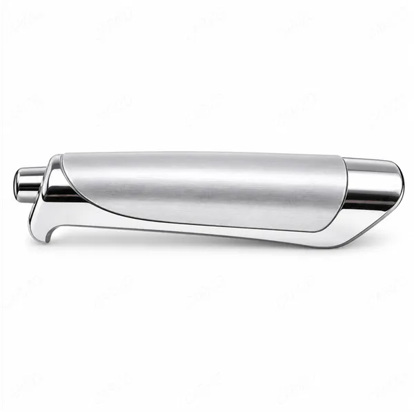 Electroplated_Silver_Car_Handbrake_Grip_with_Compact_Anti-Slip_Design