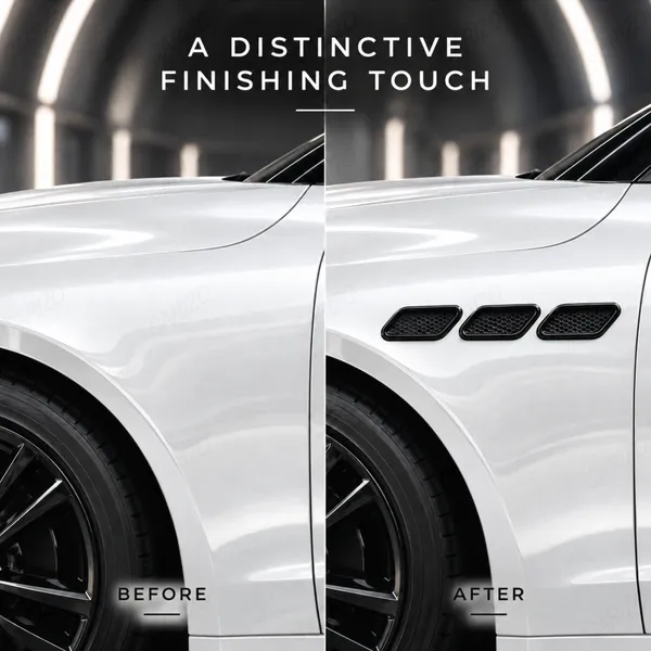 Honeycomb_Car_Side_Fender_Trim_HD-732,_Set_of_6_Decorative_Styling_Pieces