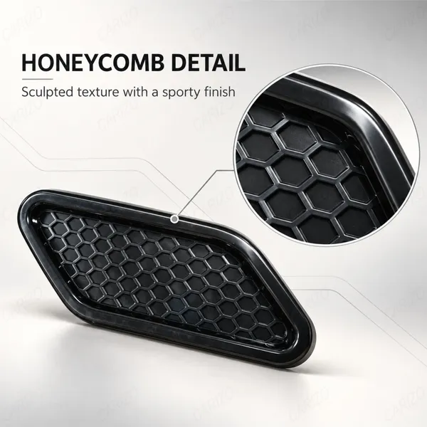 Honeycomb_Car_Side_Fender_Trim_HD-732,_Set_of_6_Decorative_Styling_Pieces