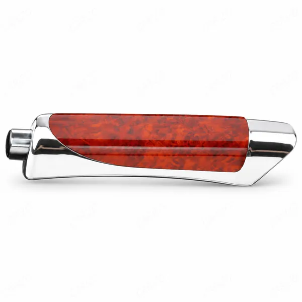 Mahogany_ABS_Car_Handbrake_Grip_with_Anti-Slip_Ergonomic_Design