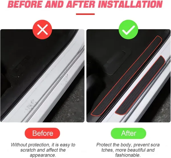 Plain_Door_Sill_Protectors,_Pack_of_4,_Black_&_Red_Car_Step_Scuff_Guards