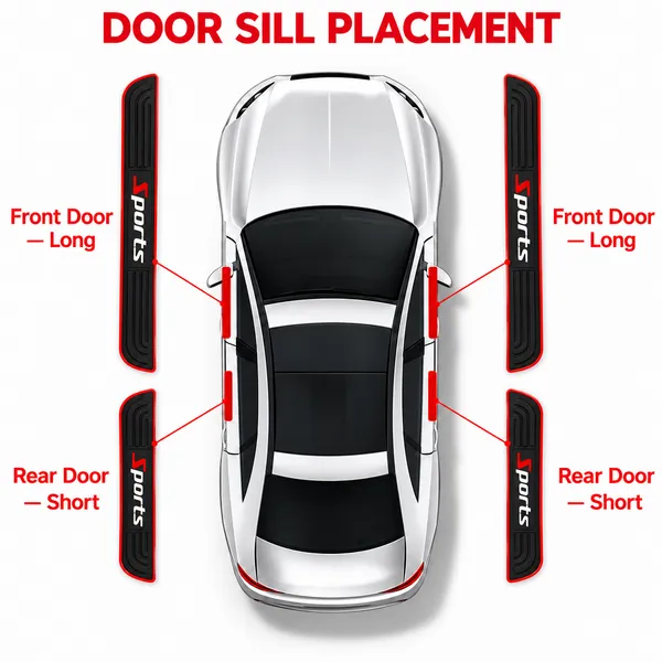 Sports_Door_Sill_Protectors,_Pack_of_4,_Black_&_Red_Car_Step_Scuff_Guards
