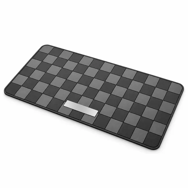 Sports_Non-Slip_Car_Dashboard_Mat_Black_Grey_Heat-Resistant_Grid_Design