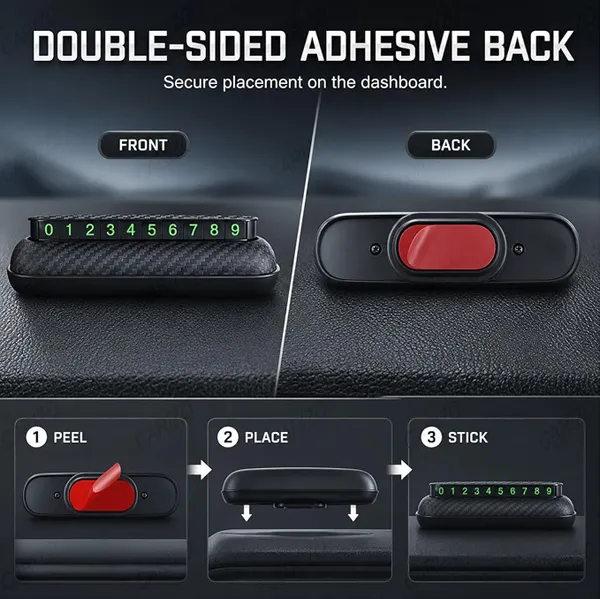 Temporary_Parking_Number_Card_3R-2143_for_Car_Dashboard_Contact_Display